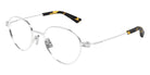 Bottega Veneta® BV1382O BV1382O 004 50 - Silver/Transparent Eyeglasses