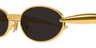 Bottega Veneta® BV1386S BV1386S 001 57 Sunglasses - 001-Gold