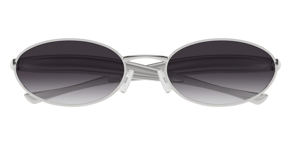 Bottega Veneta® BV1386S BV1386S 003 57 Sunglasses - 003-Silver