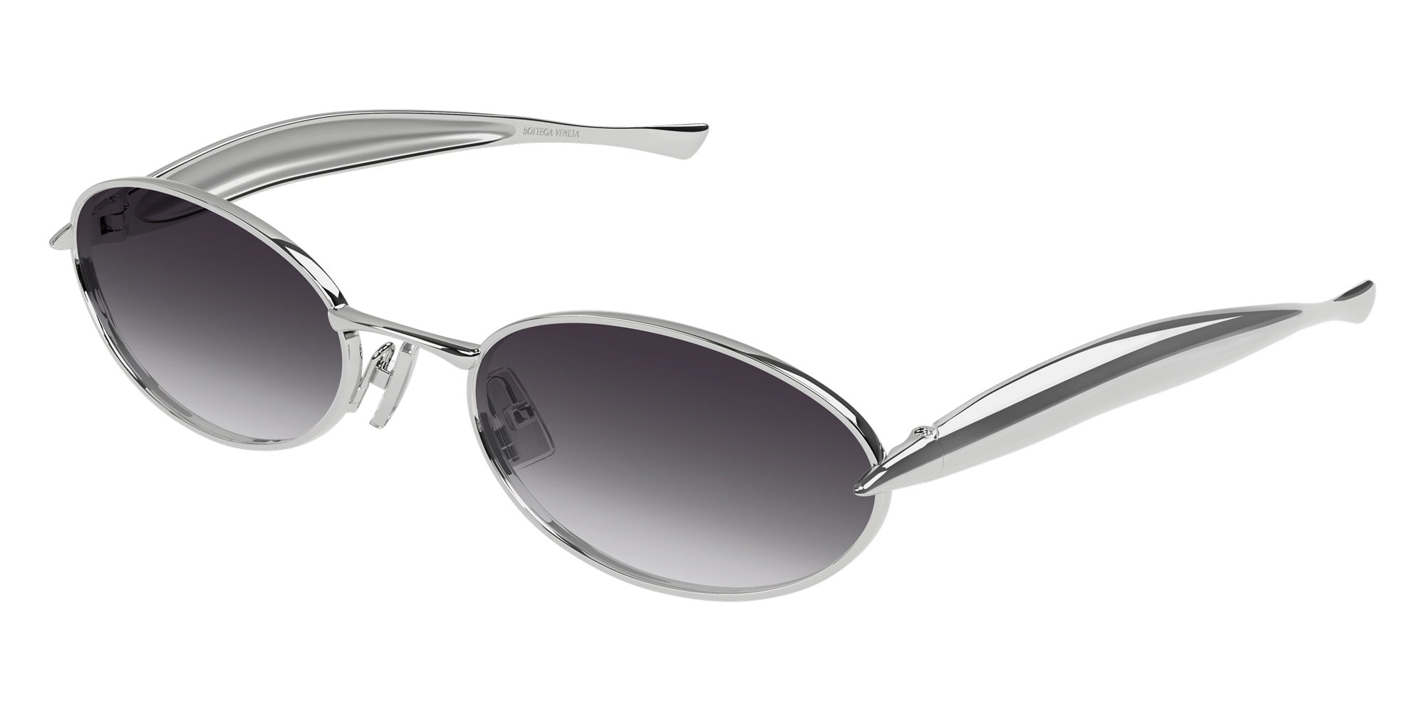Bottega Veneta® BV1386S BV1386S 003 57 Sunglasses - 003-Silver