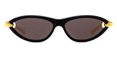 Bottega Veneta® BV1390S BV1390S 001 56 - Black/Grey Sunglasses