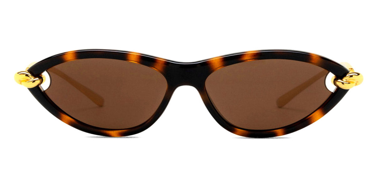 Bottega Veneta® BV1390S BV1390S 002 56 - Havana/Brown Sunglasses