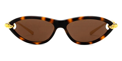 Bottega Veneta® BV1390S BV1390S 002 56 - Havana/Brown Sunglasses