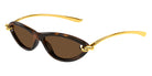 Bottega Veneta® BV1390S BV1390S 002 56 - Havana/Brown Sunglasses