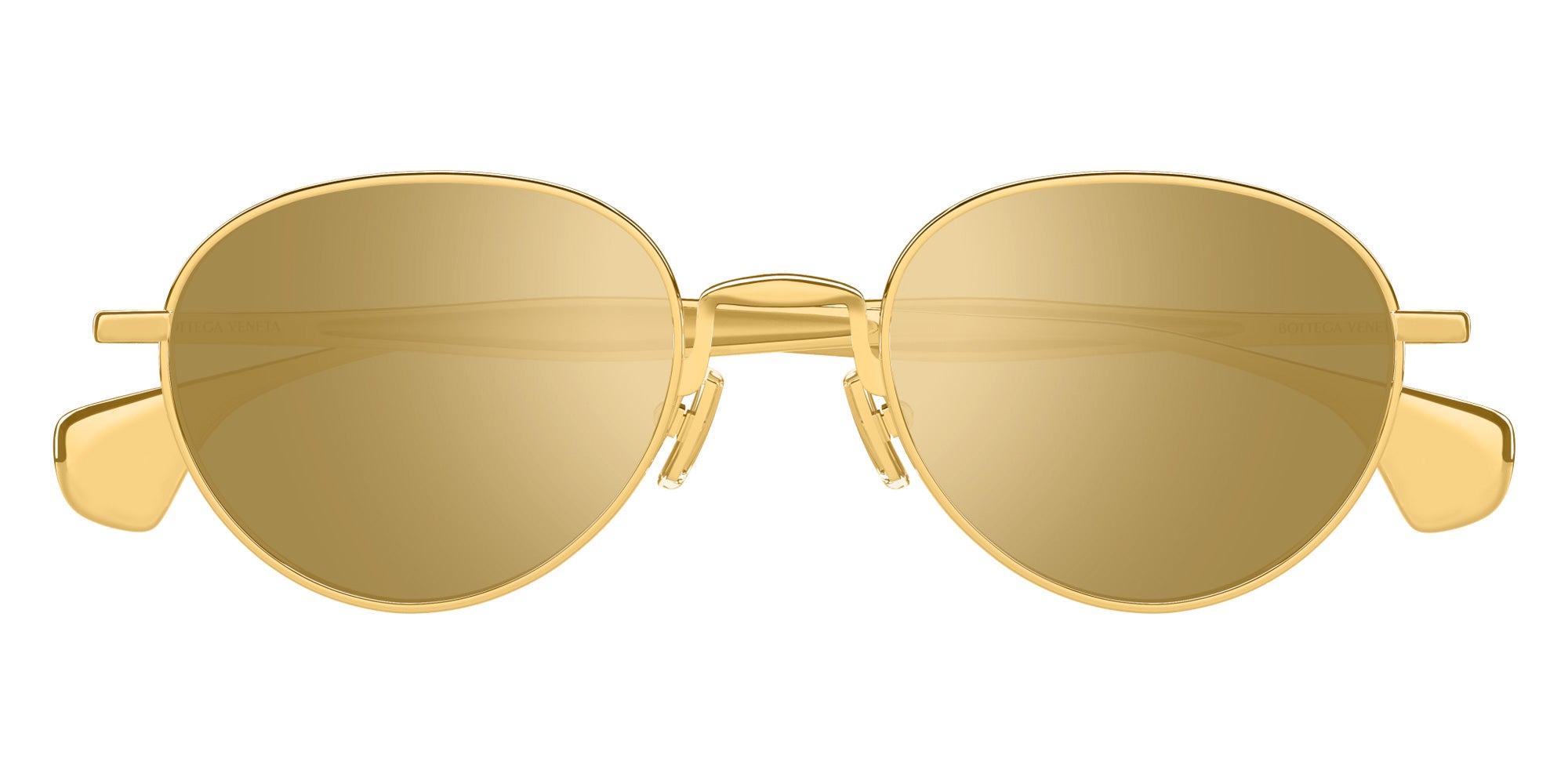Bottega Veneta® BV1396S BV1396S 002 50 Sunglasses - 002-Gold