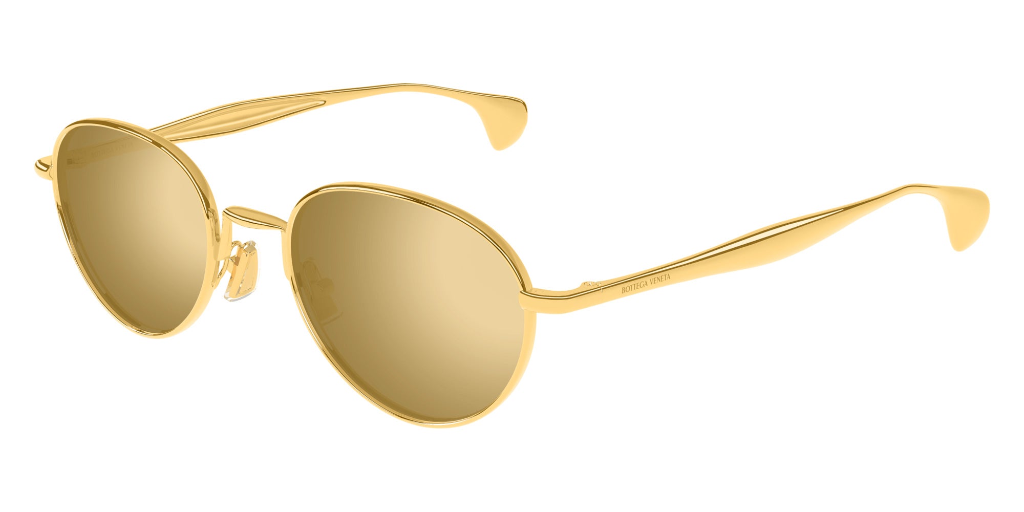 Bottega Veneta® BV1396S BV1396S 002 50 Sunglasses - 002-Gold