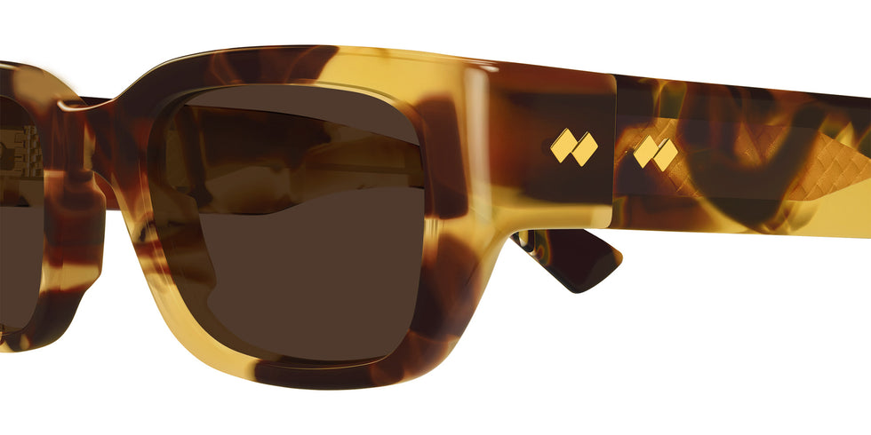 Bottega Veneta® BV1400S BV1400S 002 51 Sunglasses - 002-Havana
