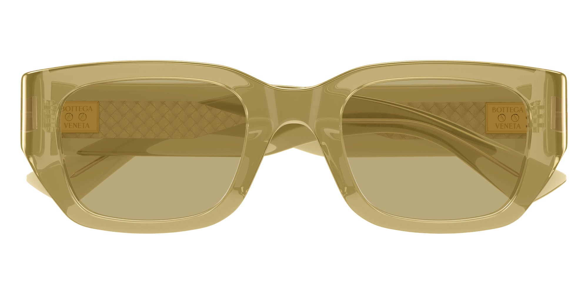 Bottega Veneta® BV1400S BV1400S 004 51 Sunglasses - 004-Yellow