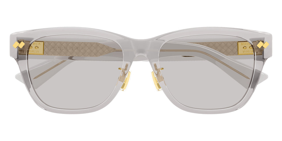 Bottega Veneta® BV1402SK BV1402SK 004 55 Sunglasses - 004-Grey