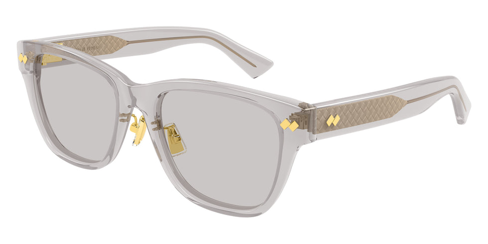 Bottega Veneta® BV1402SK BV1402SK 004 55 Sunglasses - 004-Grey
