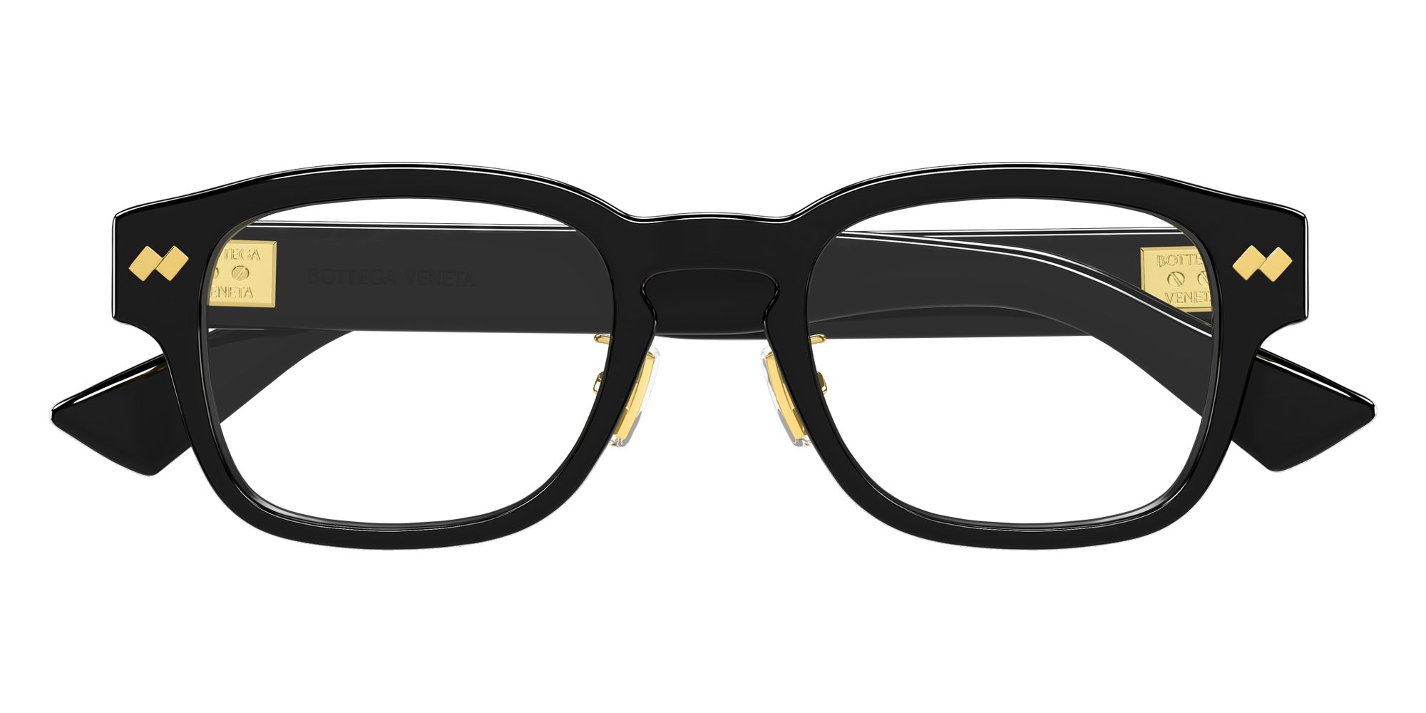 Bottega Veneta® BV1404OA BV1404OA 005 53 Eyeglasses - 005-Black