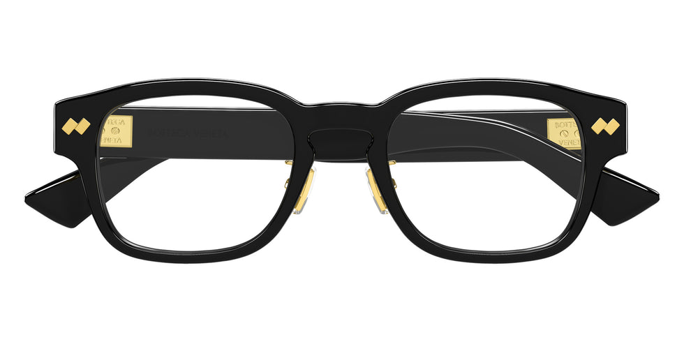 Bottega Veneta® BV1404OA BV1404OA 005 53 Eyeglasses - 005-Black