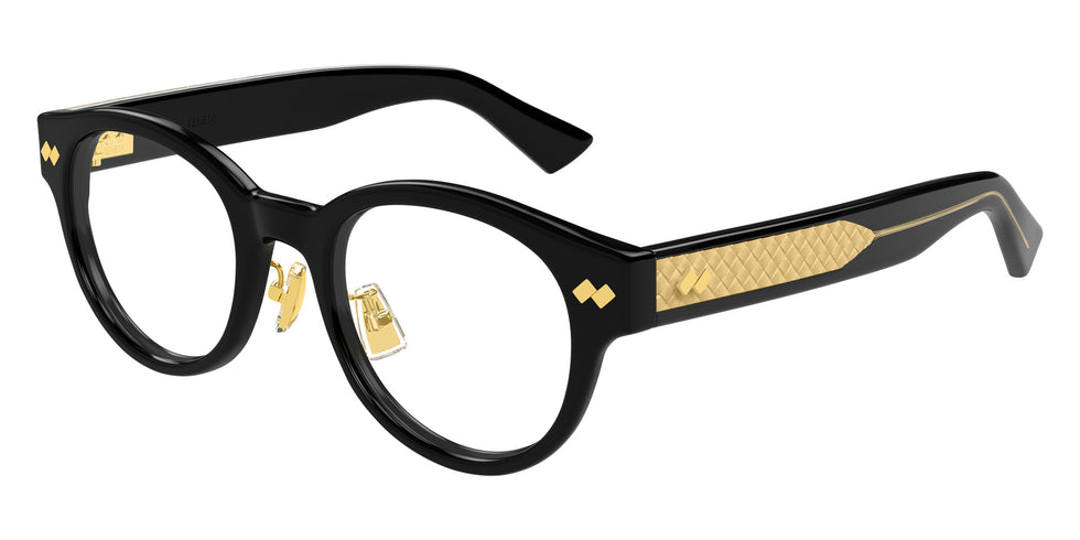 Bottega Veneta® BV1405OA BV1405OA 001 50 Eyeglasses - 001-Black