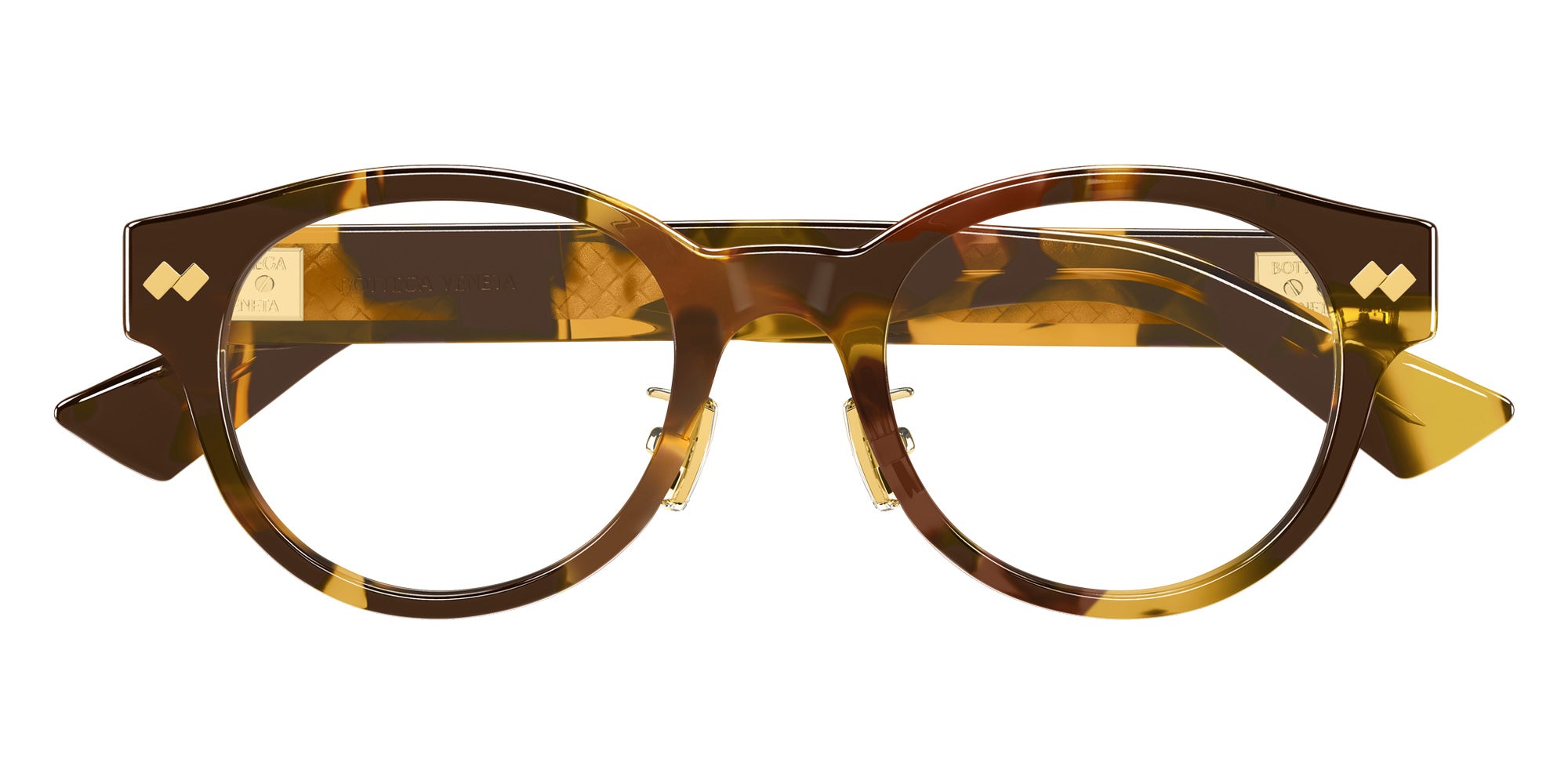 Bottega Veneta® BV1405OA BV1405OA 002 50 Eyeglasses - 002-Havana