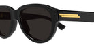 Bottega Veneta® BV1410S BV1410S 001 55 Sunglasses - 001-Black