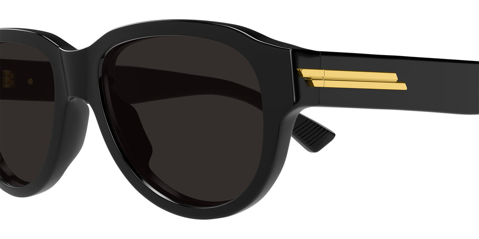 Bottega Veneta® BV1410S BV1410S 001 55 Sunglasses - 001-Black