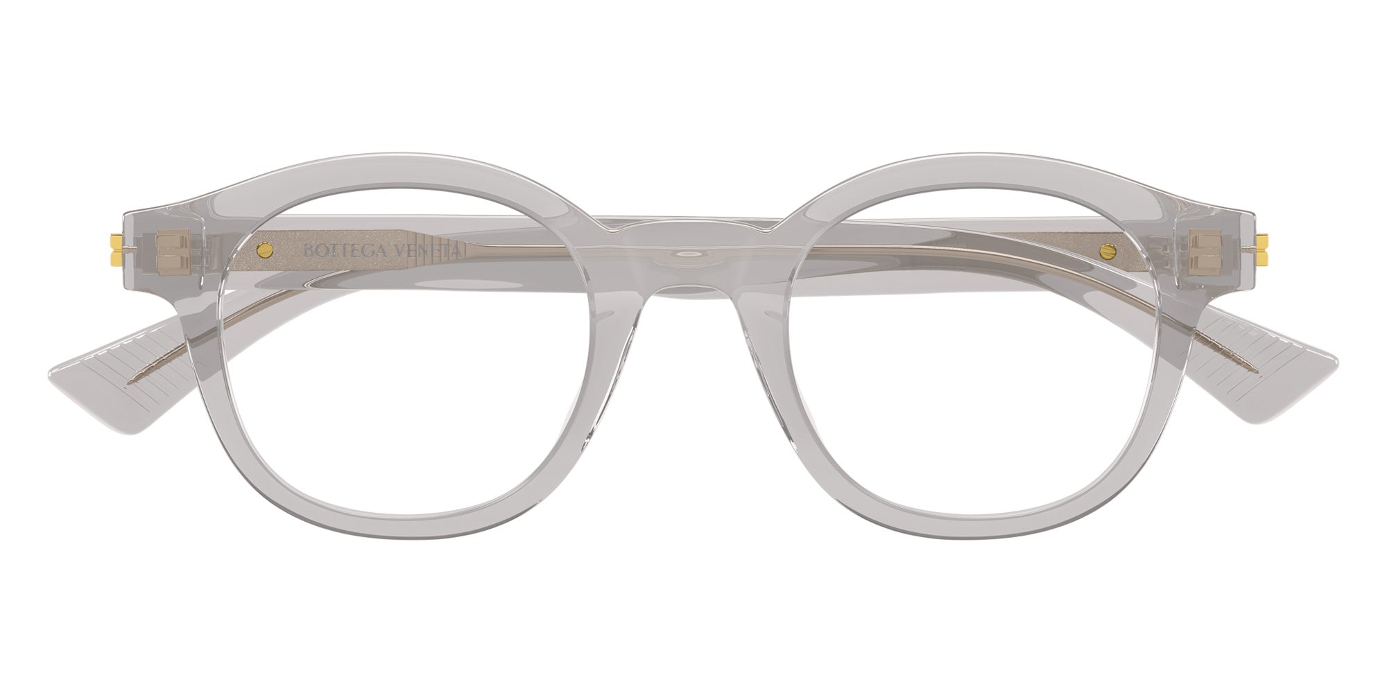 Bottega Veneta® BV1413O BV1413O 003 46 Eyeglasses - 003-Grey