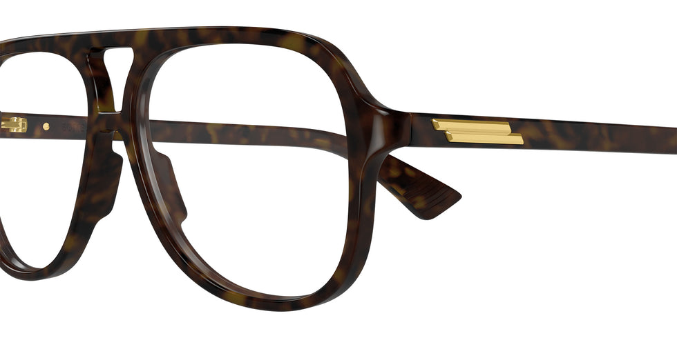 Bottega Veneta® BV1417O BV1417O 002 56 Eyeglasses - 002-Havana