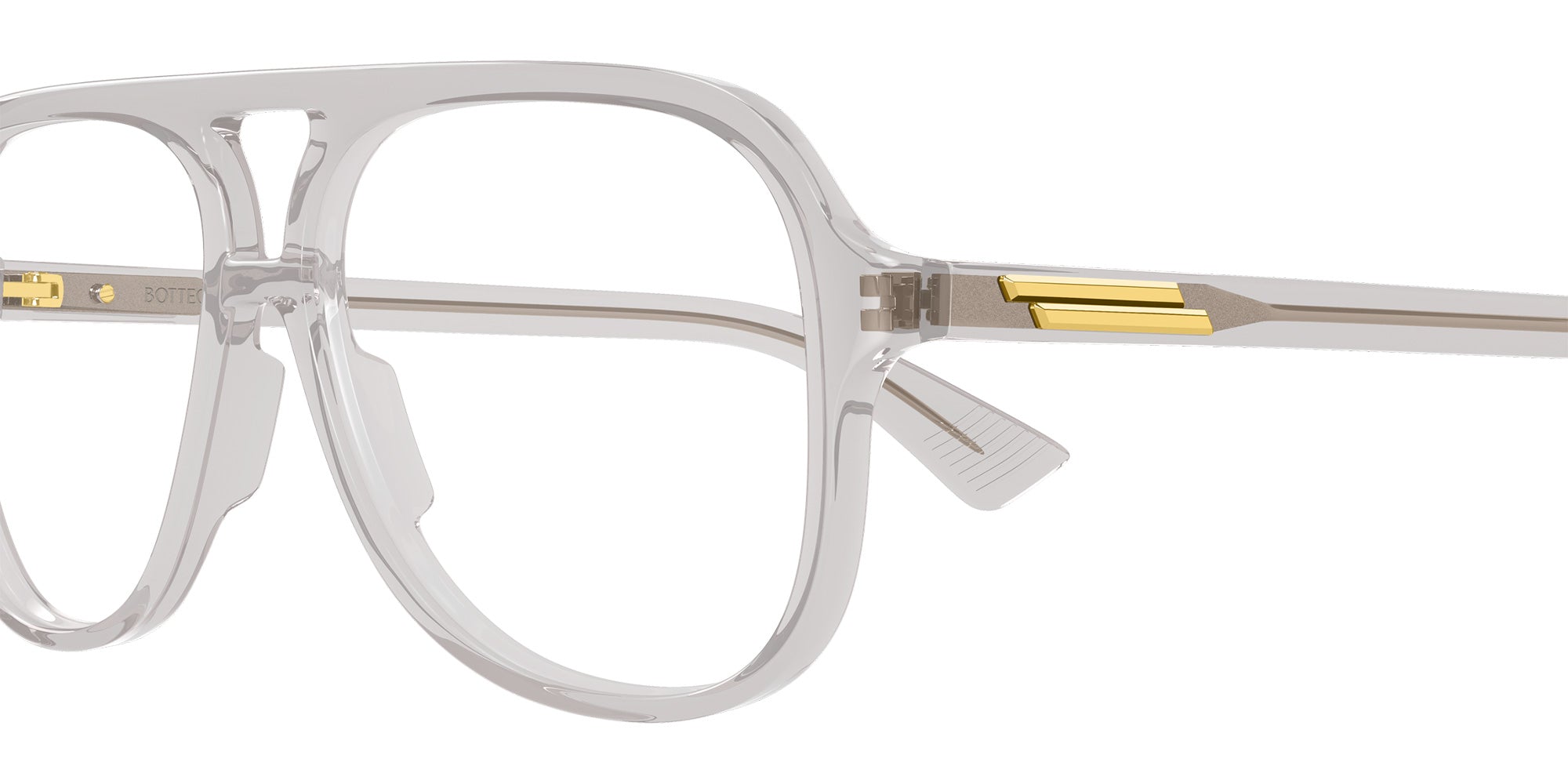 Bottega Veneta® BV1417O BV1417O 003 56 Eyeglasses - 003-Grey