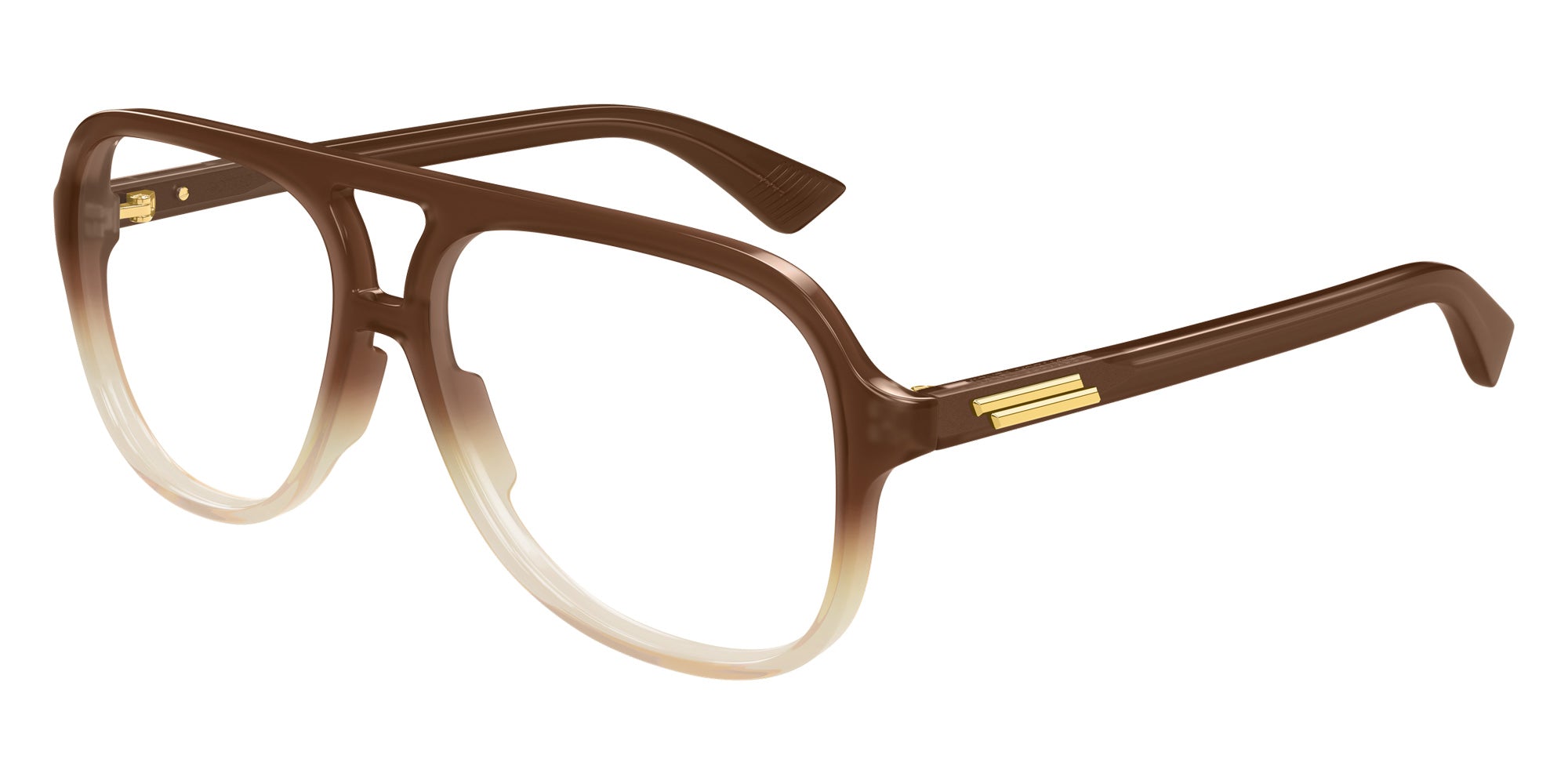 Bottega Veneta® BV1417O BV1417O 004 56 Eyeglasses - 004-Brown