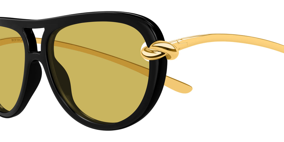 Bottega Veneta® BV1418S BV1418S 001 58 Sunglasses - 001-Black