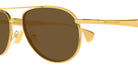 Bottega Veneta® BV1419S BV1419S 001 56 Sunglasses - 001-Gold
