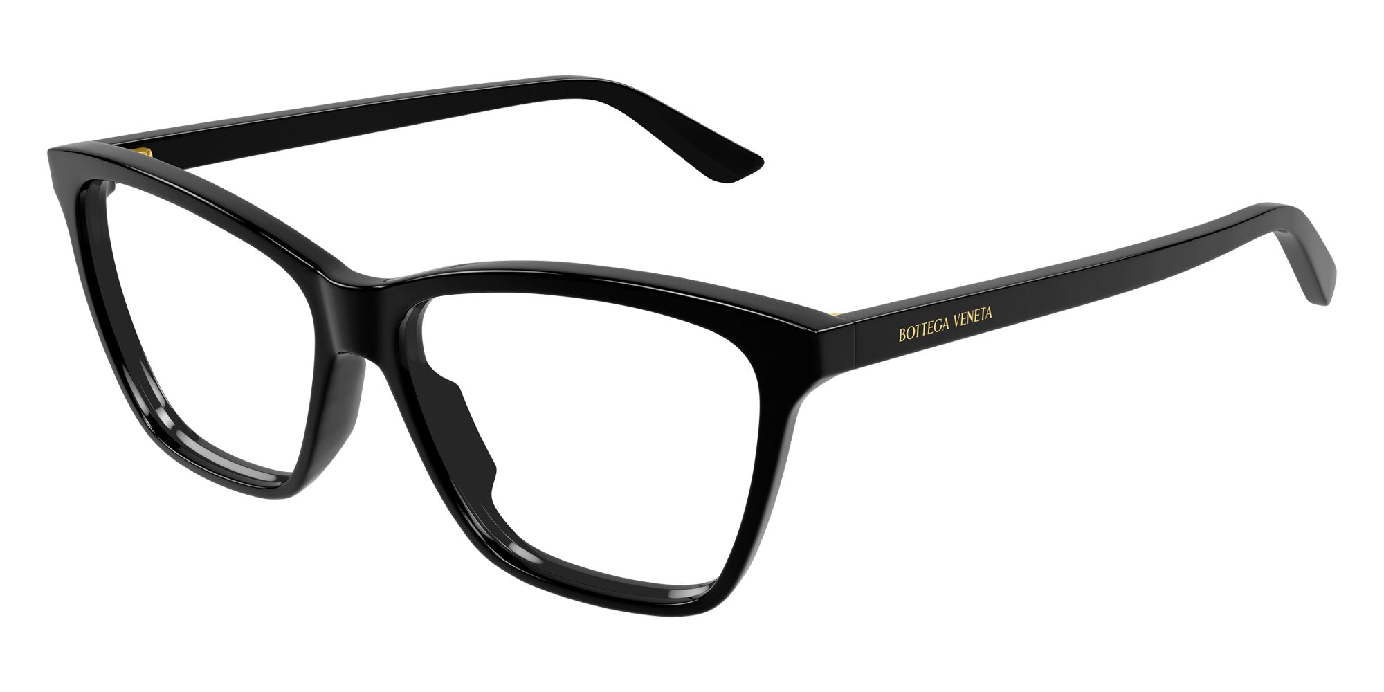Bottega Veneta® BV1421O BV1421O 001 55 Eyeglasses - 001-Black