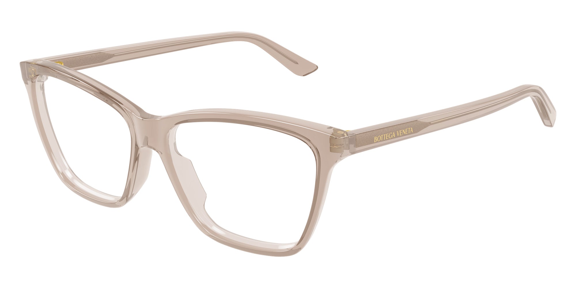 Bottega Veneta® BV1421O BV1421O 004 55 Eyeglasses - 004-Brown