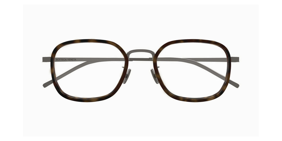 Bottega Veneta® BV1427OA BV1427OA 002 52 Eyeglasses - 002-Gunmetal