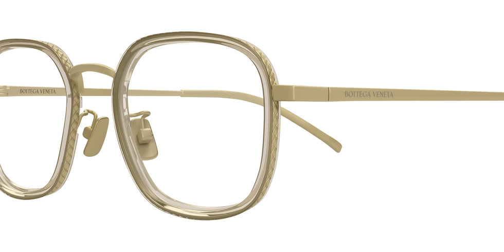 Bottega Veneta® BV1427OA BV1427OA 003 52 Eyeglasses - 003-Bronze
