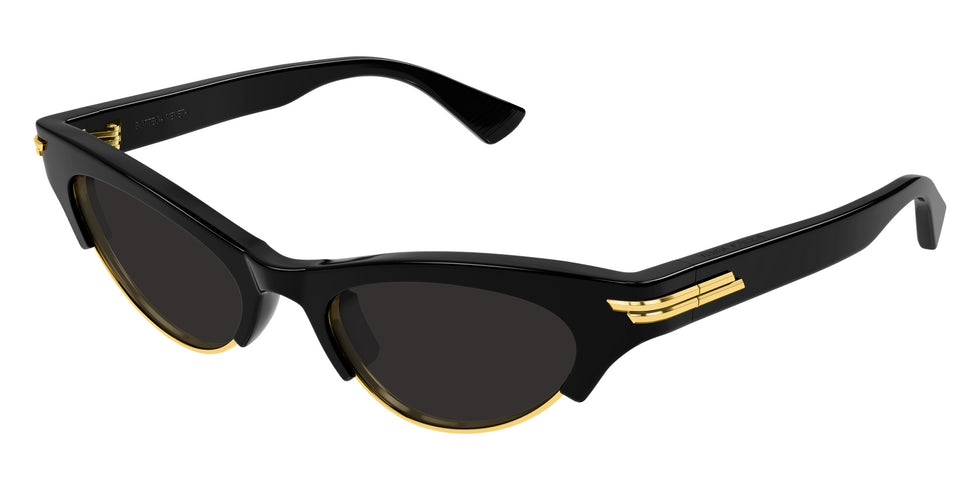 Bottega Veneta® BV1431S BV1431S 001 52 Sunglasses - 001-Black