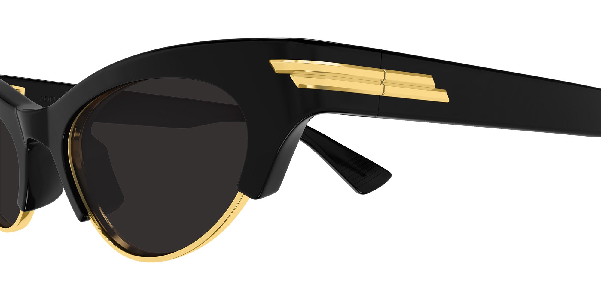 Bottega Veneta® BV1431S BV1431S 001 52 Sunglasses - 001-Black