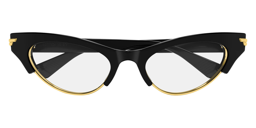 Bottega Veneta® BV1431S BV1431S 009 52 Sunglasses - 009-Black