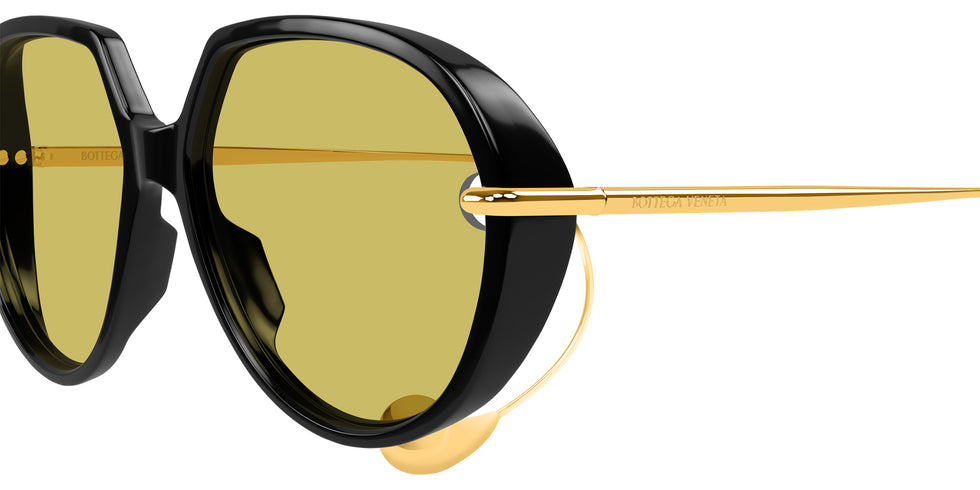 Bottega Veneta® BV1436S BV1436S 001 60 Sunglasses - 001-Black