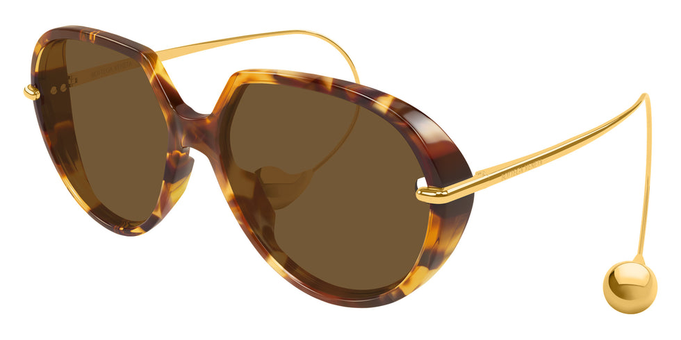 Bottega Veneta® BV1436S BV1436S 002 60 Sunglasses - 002-Havana