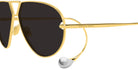 Bottega Veneta® BV1437S BV1437S 001 64 Sunglasses - 001-Gold