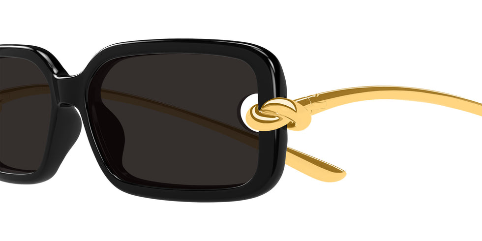 Bottega Veneta® BV1439S BV1439S 001 56 Sunglasses - 001-Black
