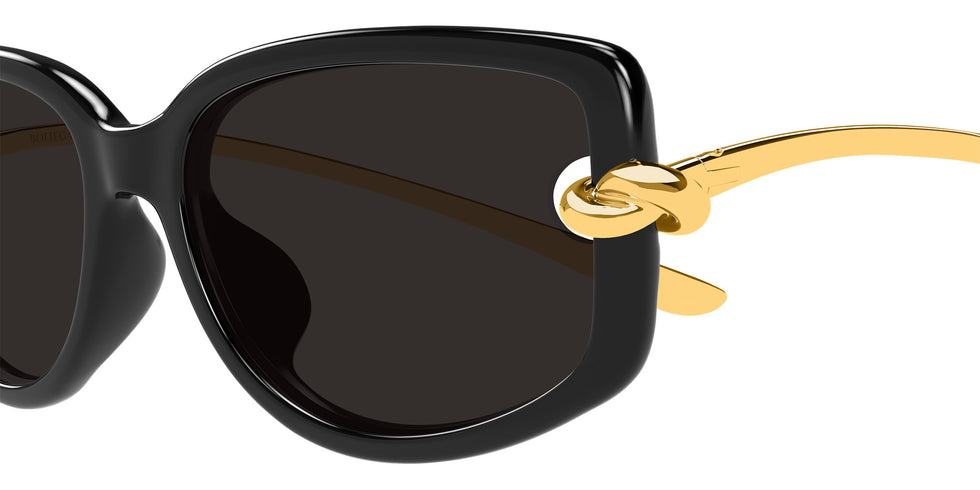 Bottega Veneta® BV1440SA BV1440SA 001 59 Sunglasses - 001-Black
