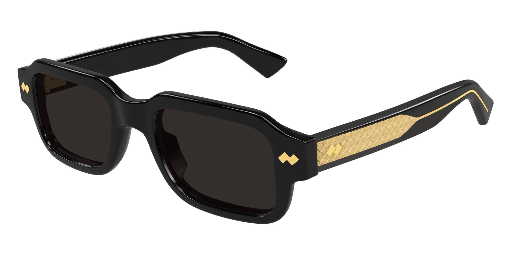 Bottega Veneta® BV1442S BV1442S 001 51 Sunglasses - 001-Black