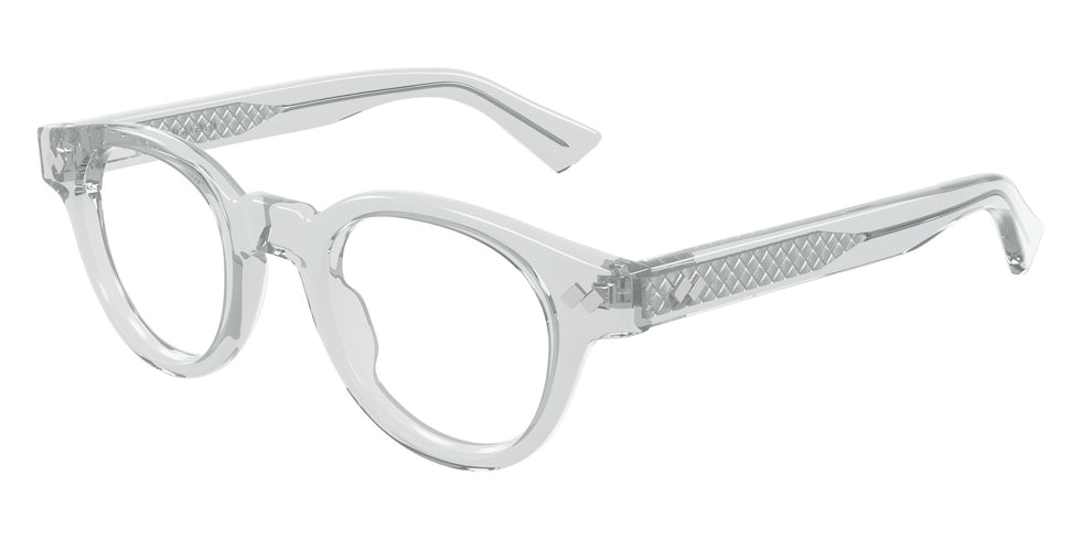 Bottega Veneta® BV1443O BV1443O 003 45 Eyeglasses - 003-Grey