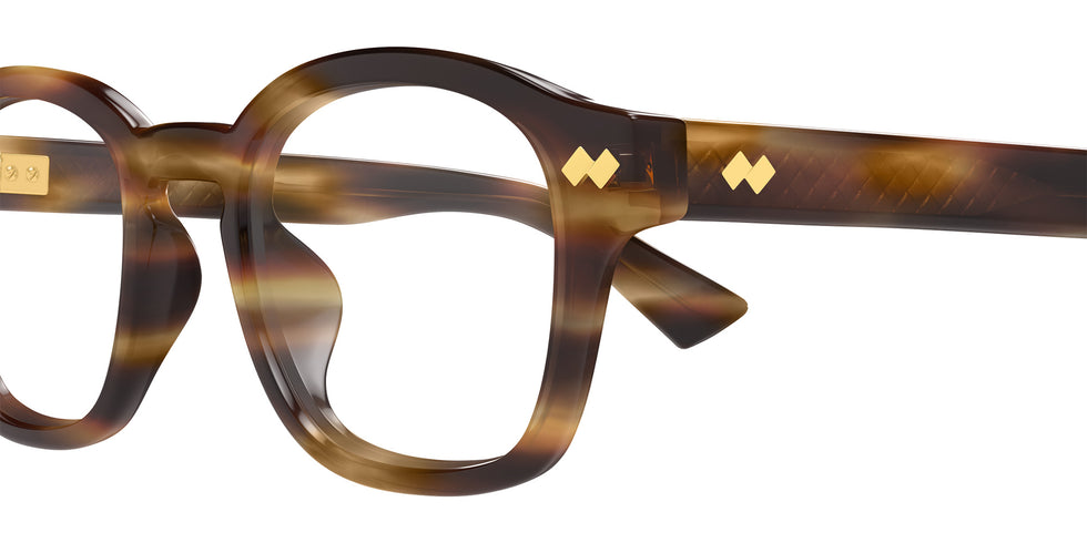 Bottega Veneta® BV1445OA BV1445OA 002 51 Eyeglasses - 002-Havana