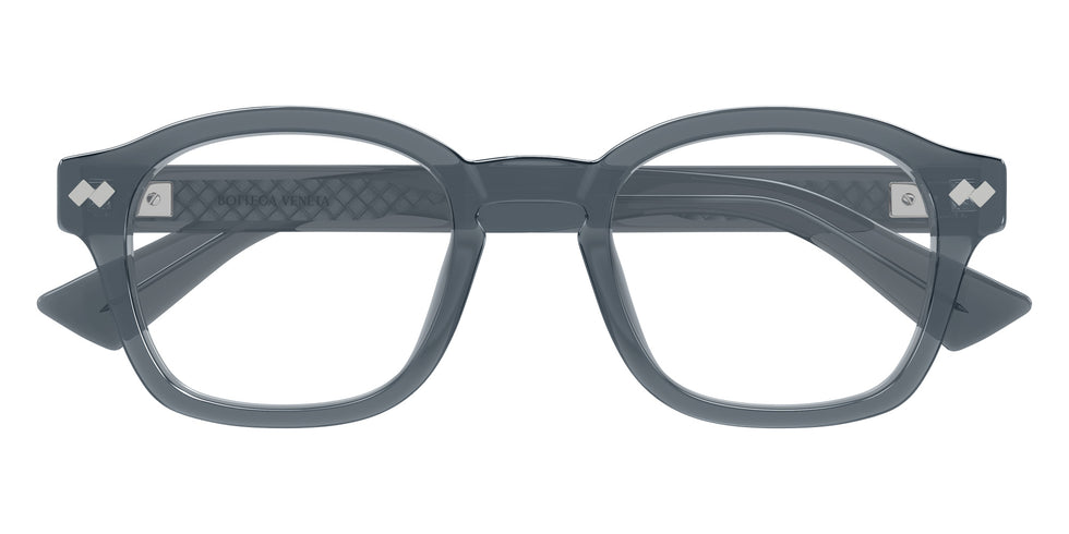 Bottega Veneta® BV1445OA BV1445OA 003 51 Eyeglasses - 003-Grey