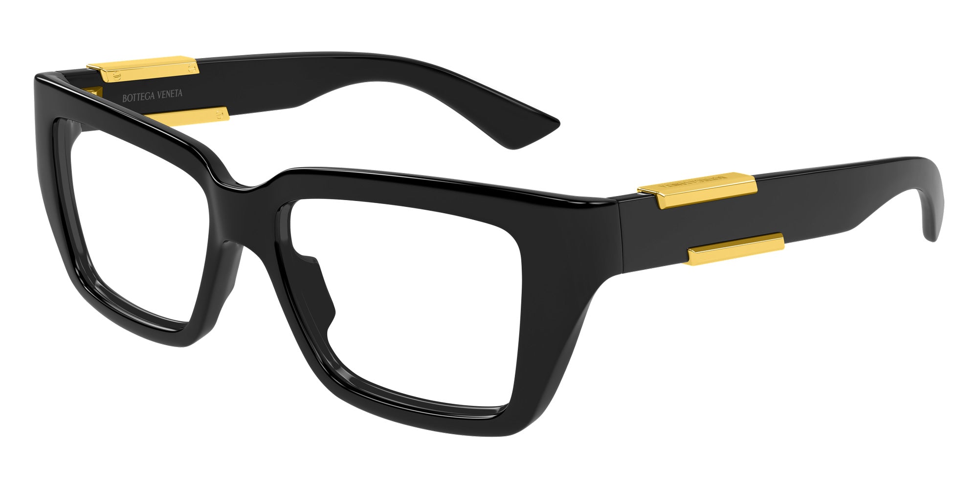 Bottega Veneta® BV1455O BV1455O 001 52 Eyeglasses - 001-Black