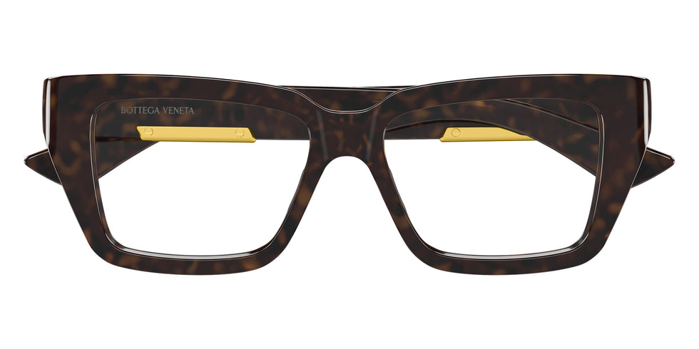 Bottega Veneta® BV1455O BV1455O 002 52 Eyeglasses - 002-Havana