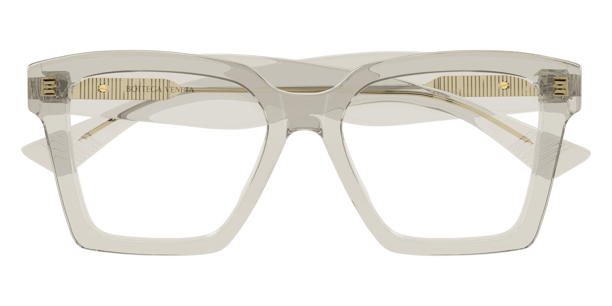 Bottega Veneta® BV1458O BV1458O 003 52 Eyeglasses - 003-Beige