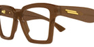 Bottega Veneta® BV1458O BV1458O 004 52 Eyeglasses - 004-Brown