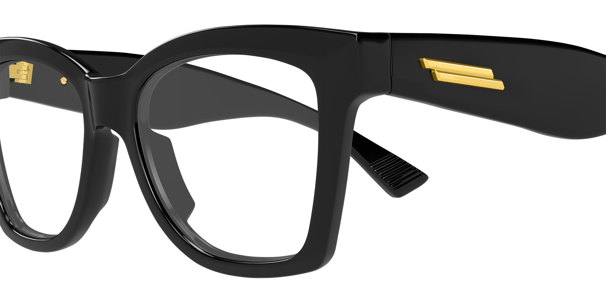 Bottega Veneta® BV1459O BV1459O 001 52 Eyeglasses - 001-Black