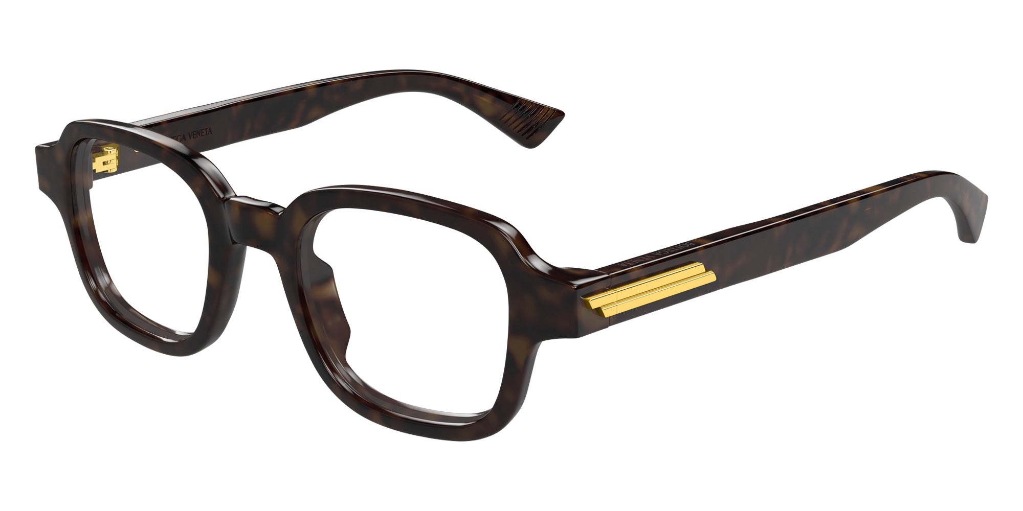 Bottega Veneta® BV1462O BV1462O 007 48 Eyeglasses - 007-Havana