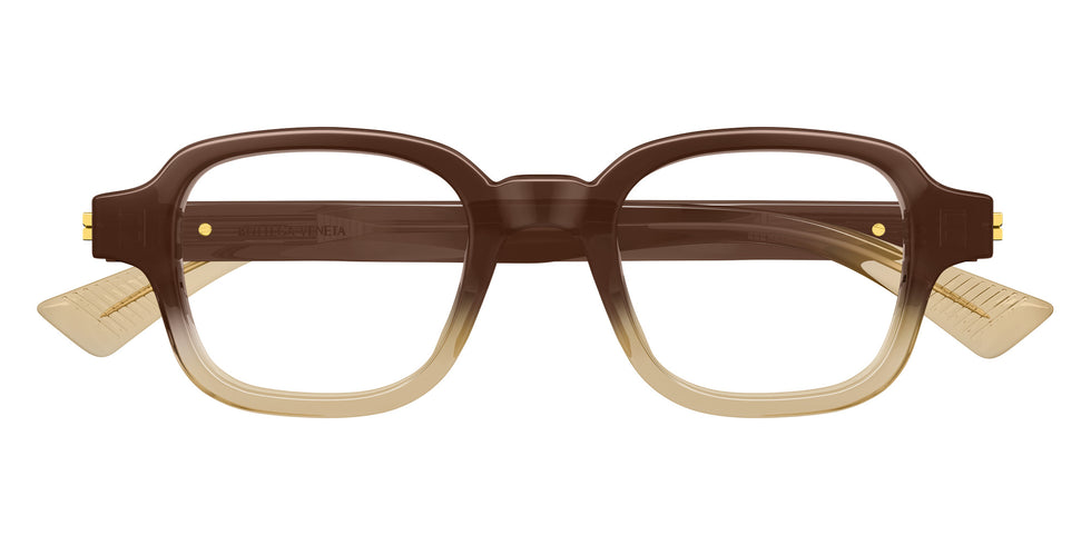 Bottega Veneta® BV1462O BV1462O 008 48 Eyeglasses - 008-Brown