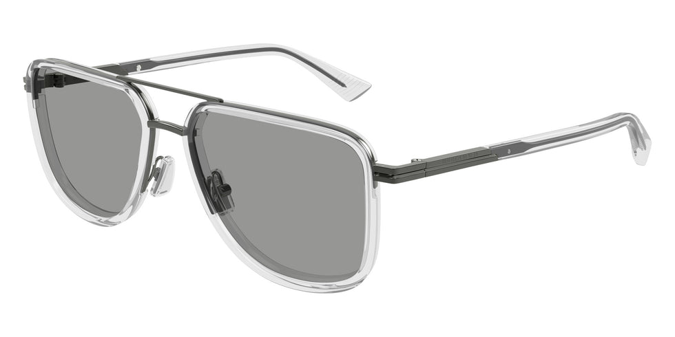 Bottega Veneta® BV1463S BV1463S 004 56 Sunglasses - 004-Gunmetal